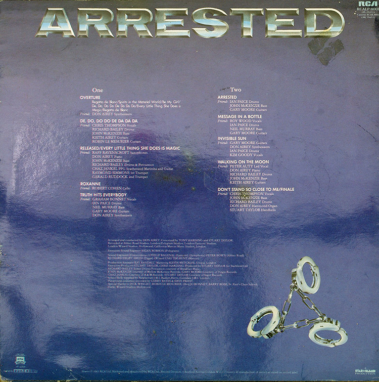 The Royal Philharmonic Orchestra & Friends Arrested (The Music Of The Police) в продаже The Royal Philharmonic Orchestra & Friends Arrested (The Music Of The Police) в продаже