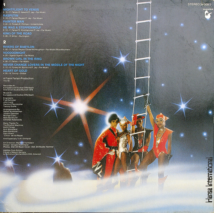 BONEY M Nightflight to Venus (Club Edition) в продаже BONEY M Nightflight to Venus (Club Edition) в продаже
