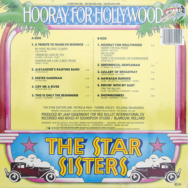 STAR SISTERS Hooray For Hollywood в продаже STAR SISTERS Hooray For Hollywood в продаже