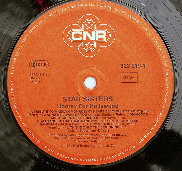 STAR SISTERS Hooray For Hollywood в продаже STAR SISTERS Hooray For Hollywood в продаже