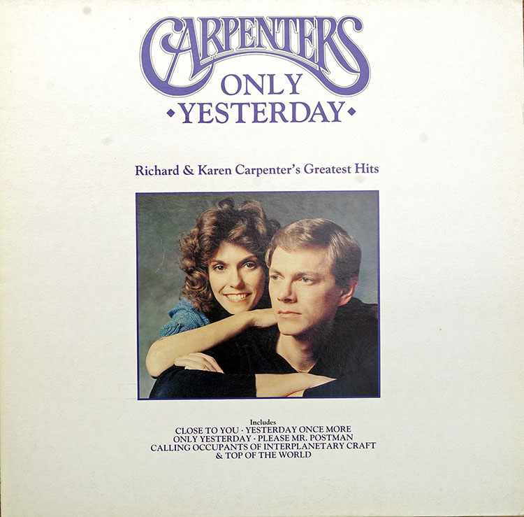 Carpenters Only Yesterday в продаже Carpenters Only Yesterday в продаже