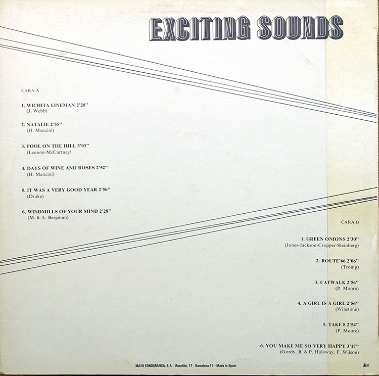 Pete Moore Exciting Sound в продаже Pete Moore Exciting Sound в продаже