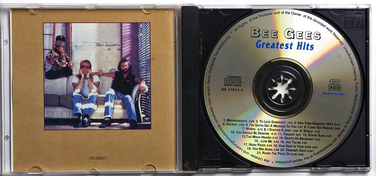 BEE GEES Greatest Hits в продаже BEE GEES Greatest Hits в продаже