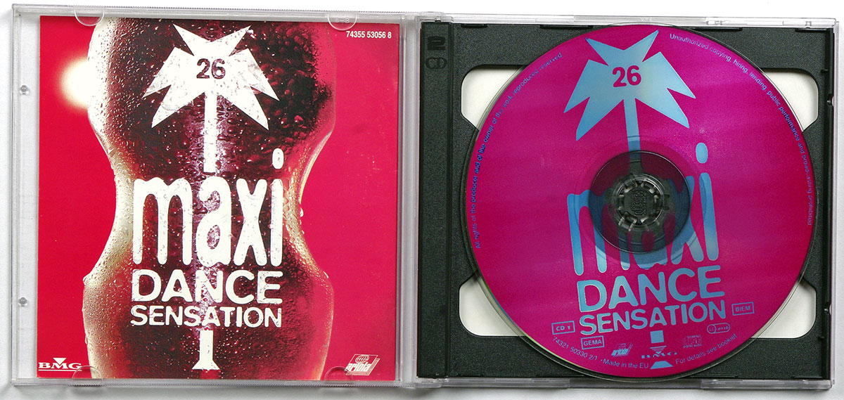 MAXI DANCE SENSATION (2 CD) # 26 в продаже MAXI DANCE SENSATION (2 CD) # 26 в продаже