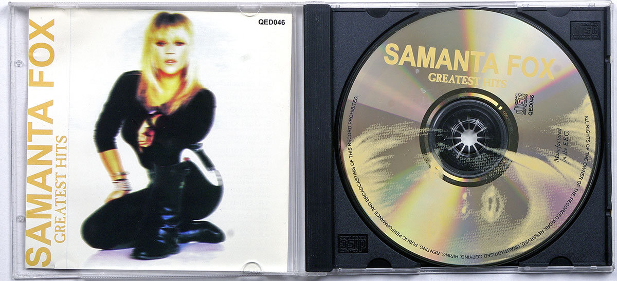 SAMANTA FOX Greatest Hits в продаже SAMANTA FOX Greatest Hits в продаже