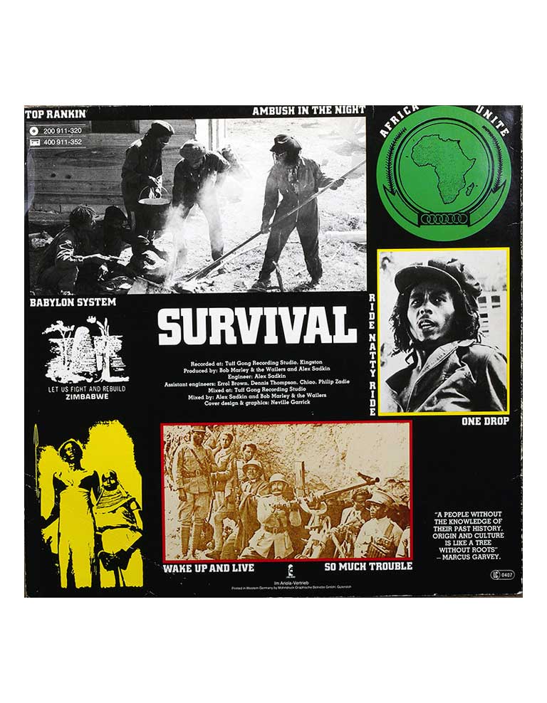 BOB MARLEY Survival купить Купить BOB MARLEY Survival