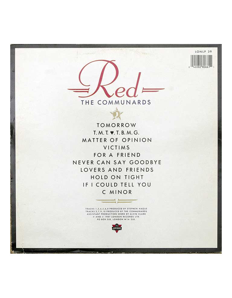 THE COMMUNARDS Red купить Купить THE COMMUNARDS Red
