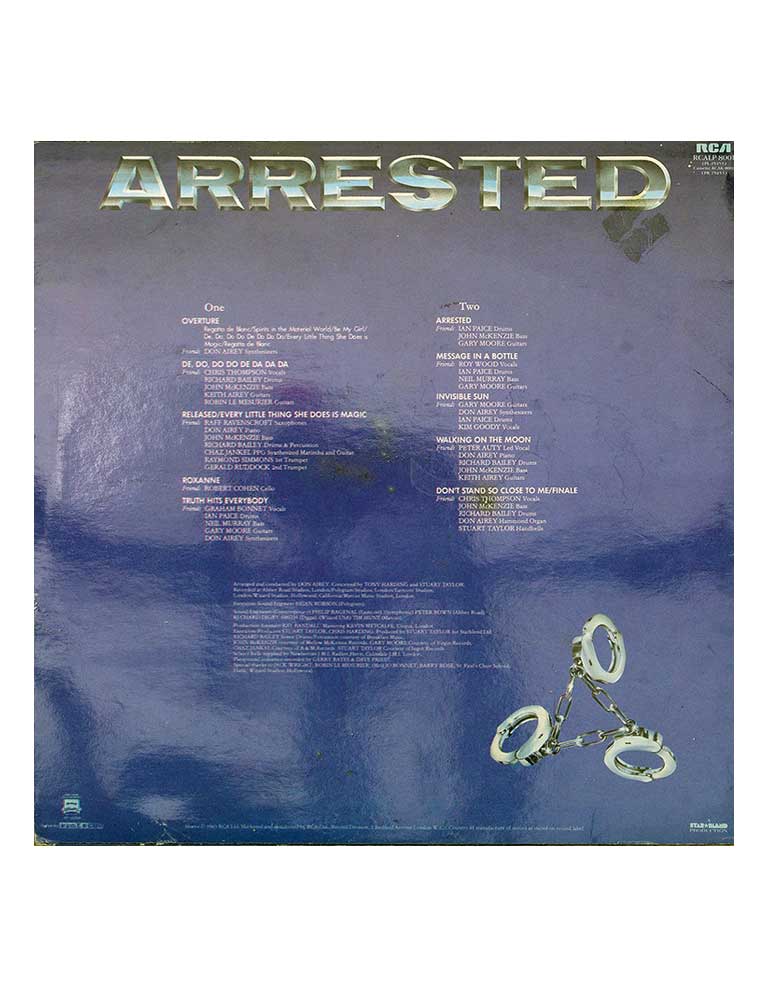 The Royal Philharmonic Orchestra & Friends Arrested (The Music Of The Police) купить Купить The Royal Philharmonic Orchestra & Friends Arrested (The Music Of The Police)