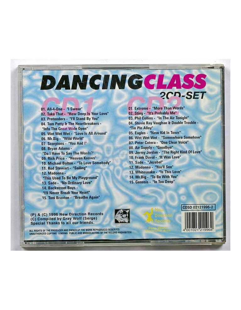 DANCING CLASS (2CD), vol. 1 купить Купить DANCING CLASS (2CD), vol. 1