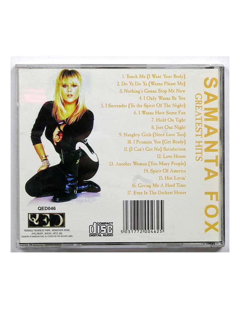 SAMANTA FOX Greatest Hits купить Купить SAMANTA FOX Greatest Hits